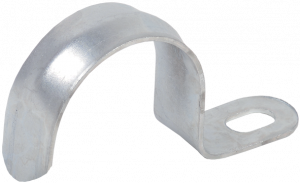 Скоба металлическая 1 лапковая d 31-32мм (50Шт.)