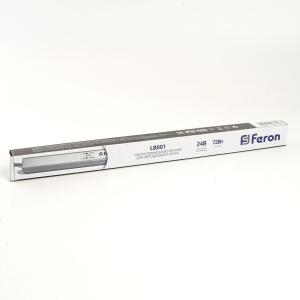 Блок питания для сд ленты 24V IP20 72W LB001 IP20 Feron