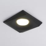 Встраиваемый светильник Margin 119 MR16 черный Elektrostandard