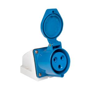 Розетка 113 2Р+РЕ 16А 220  IP 44 EKF