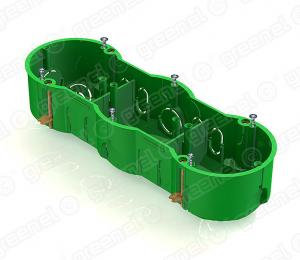 Коробка GE установочная 3-мест. 212*70*45 для полых стен