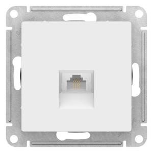 Розетка телефонная RJ11 С/У Лотос AtlasDesign