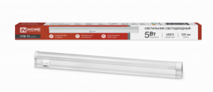 Светильник светодиодный линейный СПБ-Т5  300мм 5W 4000К IN HOME