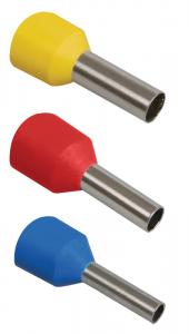 Наконечник-гильза Е 6,0-12 6мм2 с изолированным фланцем черный (100шт/упак) IEK