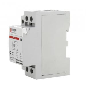 Контактор модульный серии КМ 63А 2НО (2 модуля) EKF