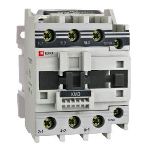контактор магнитный КМЭ 50А 220В 1НО 1НЗ (КМЭ 5011) EKF