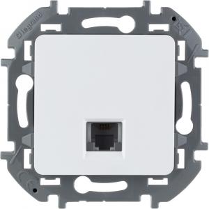 Телефонная розетка RJ11 Белый Legrand INSPIRIA