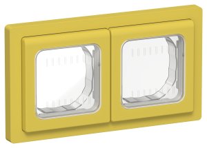 Рамка 2-я IP55 Желтый Карри FLITE