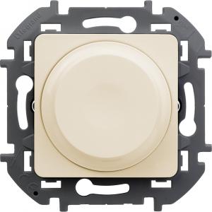 Светорегулятор поворотный без нейтрали 300Вт Слоновая кость Legrand INSPIRIA