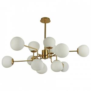 Люстра на штанге Erich MOD221-PL-12-G Maytoni