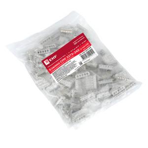 Клемма СМК 2273-245 (с пастой) 5 отверстий 0,5-2.5мм2 (100шт.) EKF