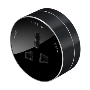 Розетка 1-м.13А/250В Антрацит MultiTrack Systeme Electric
