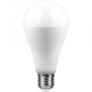 Лампа светодиодная Е27 20W A65 6400К LB-98 Feron