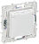 Розетка 1-м 16А С/У З/К со шторками с крышкой IP44 Арктический белый Skandy
