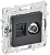 Розетка TV антенна + RJ45 кат.5E С/У Титан Skandy