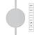 Магнитный трековый светильник Rapid A1163PL-1WH Arte Lamp