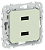 Розетка USB A+A 3,1А С/У Панг FLITE