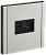 Розетка RJ45+RJ45 кат.6 С/У Металл никель Forte&Piano