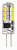 Лампа светодиодная PLED-G4  3w  4000K 200Lm 220V/50Hz  Jazzway