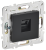 Розетка RJ45 кат.6 С/У Черный Skandy