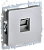 Розетка RJ45 кат.5Е С/У Алюминий Brite