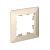 Рамка 1-я, Бежевый/дымчатый белый AtlasDesign Air Systeme Electric