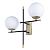 Настенный светильник Arkab A2225AP-2BK Arte Lamp