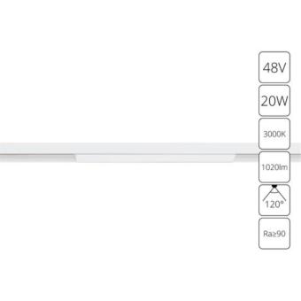 Магнитный трековый светильник A4673PL-1WH Arte Lamp