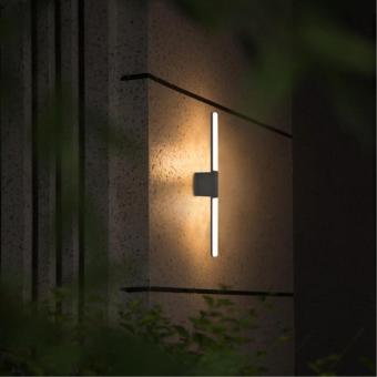 Настенный светильник Calamaro A5191AL-2BK Arte lamp
