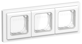 Рамка 3-я IP55 Белый FLITE