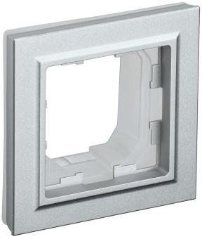 Рамка 1-я IP44 Алюминий Brite