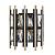 Настенный светильник Alruba A1043AP-2BK Arte Lamp