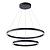 Подвесная люстра Siren A2548SP-75BK Arte Lamp